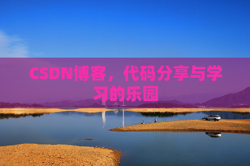 CSDN博客,代码分享与学习的乐园